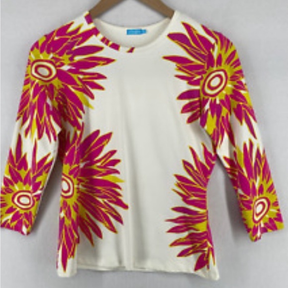 J McLaughlin floral size small. Catalina cloth. - Picture 1 of 5